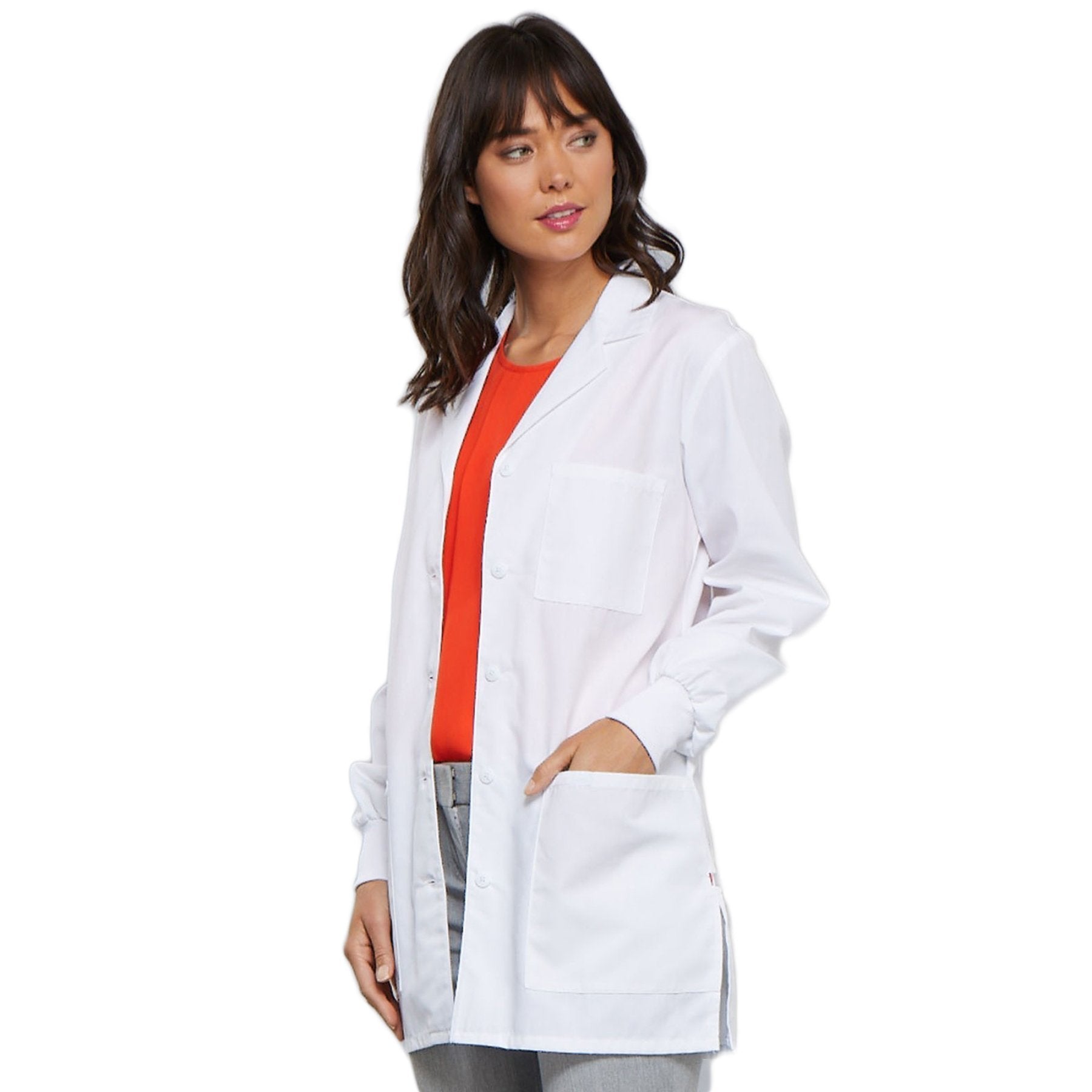 Lab coat SEKUROKA® for women length 114 cm, Women's size: 38, Overalls and  lab coats, Work clothing, Occupational Safety and Personal Protection, Labware