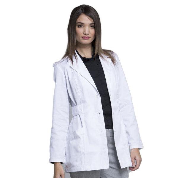 Cherokee Fashion White Lab Coat 2316 Lab Coat Women's 30" White M