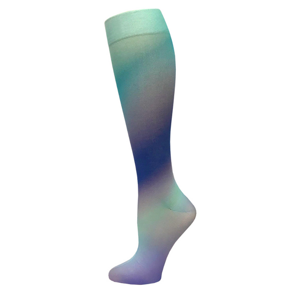 Prestige 12" soft comfort compression socks Northern Lights