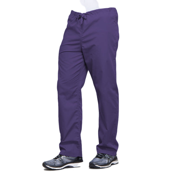 Cherokee Workwear 4100 Scrubs Pants Unisex Drawstring Cargo Grape 4XL