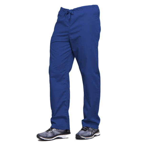 Cherokee Workwear 4100 Scrubs Pants Unisex Drawstring Cargo Royal 3XL