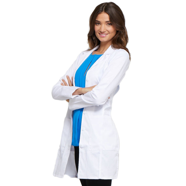 Cherokee Workwear Premium 4439 Lab Coat Women's 33" White 3XL