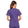 Cherokee Core Stretch 4727 Scrubs Top Women's V-Neck Grape 3XL