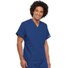 Cherokee Workwear 4777 Scrubs Top Unisex V-Neck Tunic. Galaxy Blue 4XL