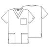 Cherokee Workwear 4876 Scrubs Top Unisex V-Neck White 3XL