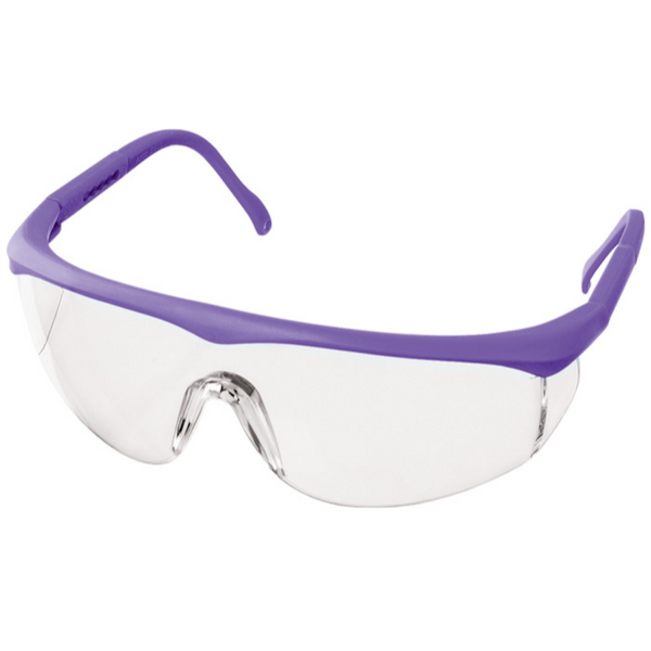 Prestige Colored Full Frame Safety Glasses Purple