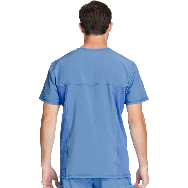 Cherokee Infinity CK900A Scrubs Top Men's V-Neck Ciel Blue 3XL