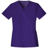 Cherokee Luxe 1845 Scrubs Top Women's V-Neck Nu-Grape 3XL