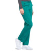 Cherokee Workwear Professionals WW160 Scrubs Pants Women's Mid Rise Straight Leg Drawstring Hunter Green 5XL