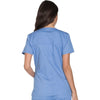 Cherokee Core Stretch WW630 Scrubs Top Women's V-Neck Ciel Blue 3XL