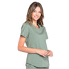 Cherokee Workwear Professionals WW665 Scrubs Top Women's V-Neck Olive 5XL