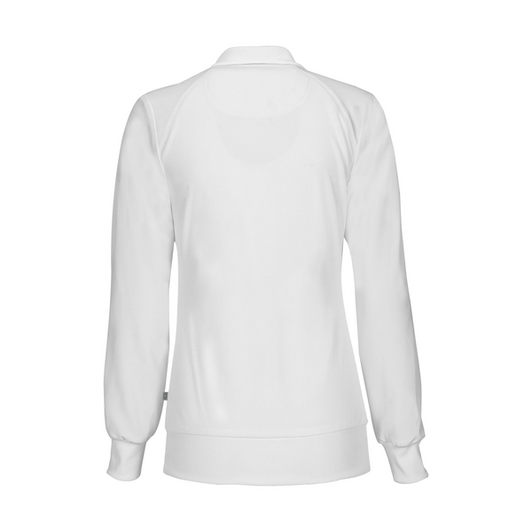 Cherokee Infinity 2391A Scrubs Jacket Women's Zip Front Warm-Up White 3XL