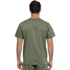 Cherokee Top Cherokee Revolution WW670 Scrubs Top Men Olive