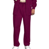 Cherokee Scrubs Pants 2XL / Regular Length Cherokee Workwear 4000 Scrubs Pants Men's Drawstring Cargo Wine