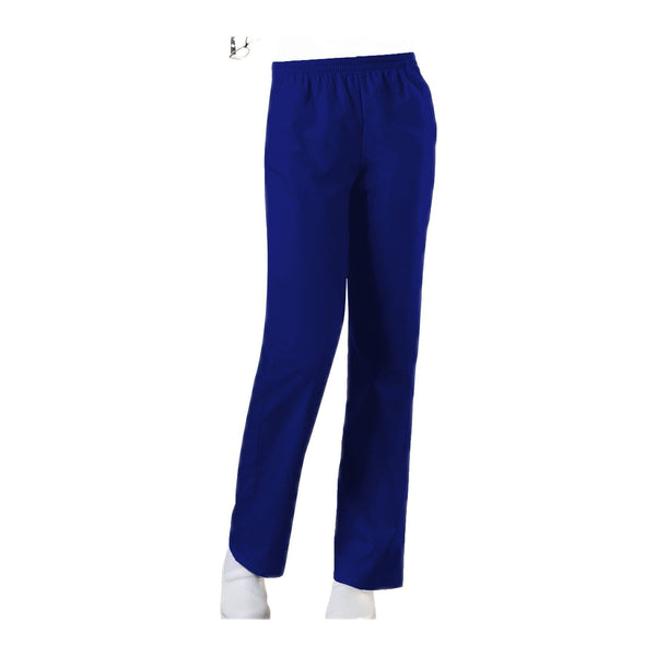 Cherokee Scrubs Pants Cherokee Workwear 4001 Pants Natural Rise Tapered Leg Pull-On Pant Galaxy Blue