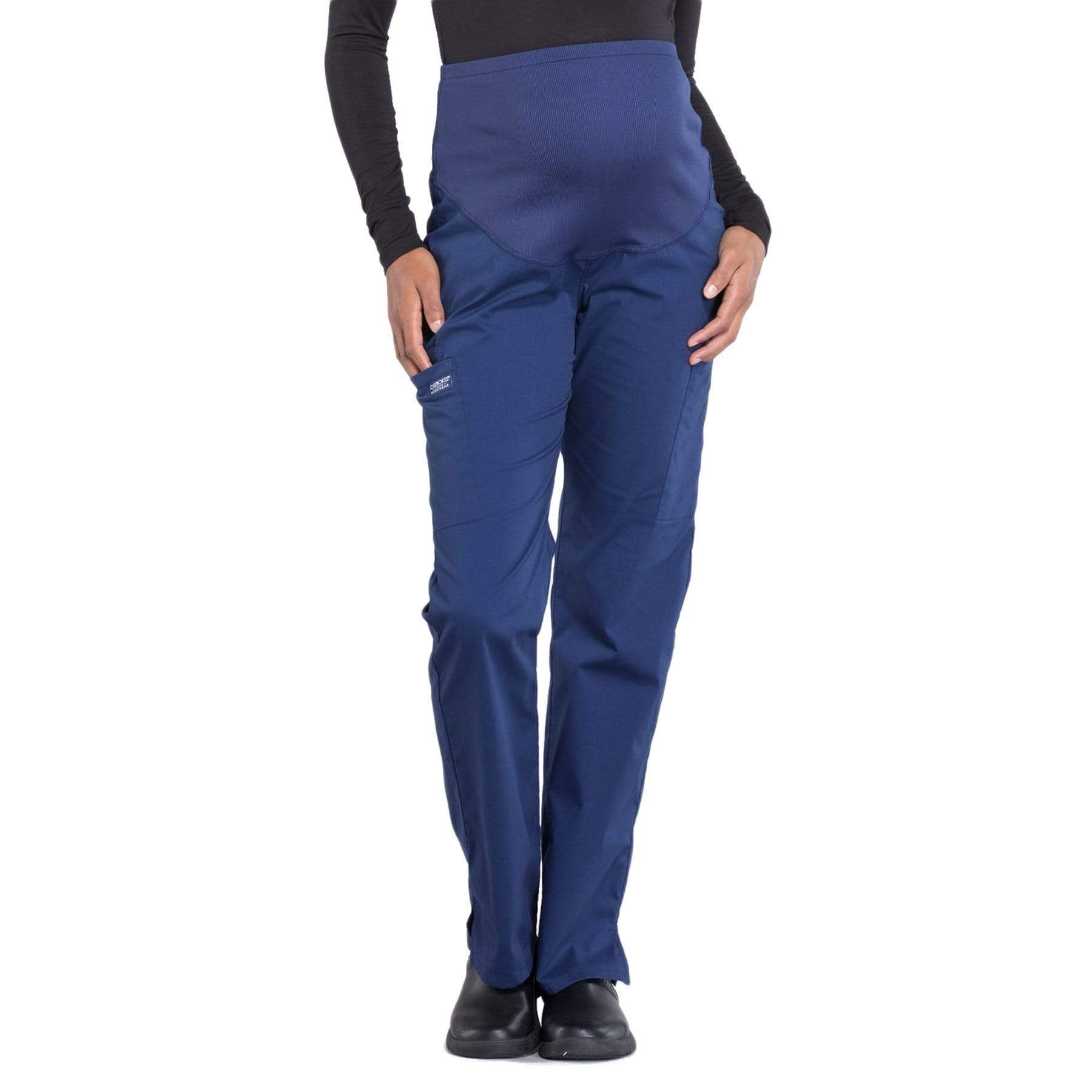 Scrubs for Women Workwear Core Stretch Drawstring Cargo Scrub Pants 4044  Medium Black
