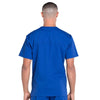 Cherokee Scrubs Top Cherokee Workwear Professionals WW695 Scrubs Top Men's V-Neck Galaxy Blue