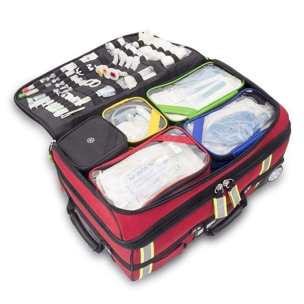 Elite Bags First Aid & Emergency Bags Elite Bags EMERAIR'S TROLLEY Emergencies Respiratory Bag Built in Trolley