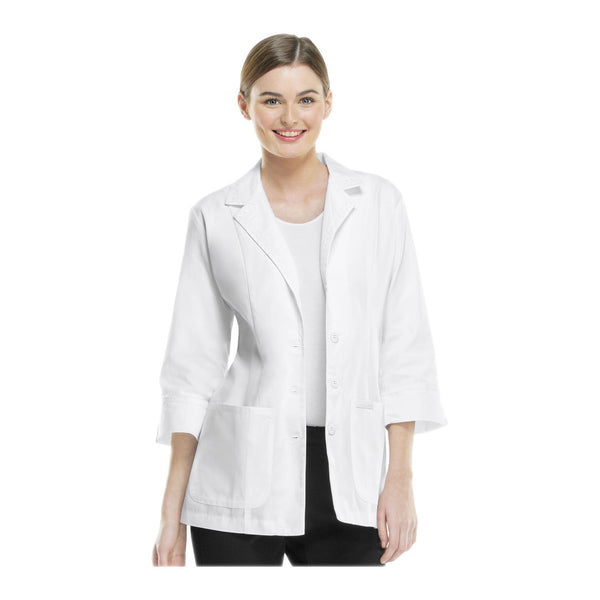  Cherokee Lab Coats Professional Whites 29" 3/4 Sleeve Lab Coat White Lab Coats