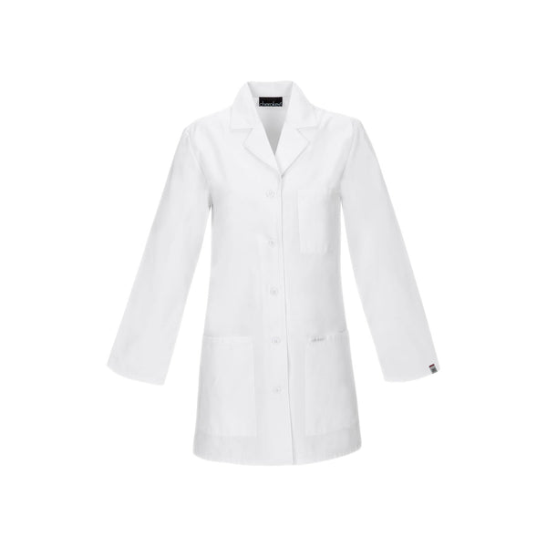  Cherokee Lab Coats Professional Whites with Certainty 32" Lab Coat White Lab Coats