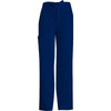 Cherokee Scrub Pants Luxe for Men Fly Front Drawstring Pant Navy Pant