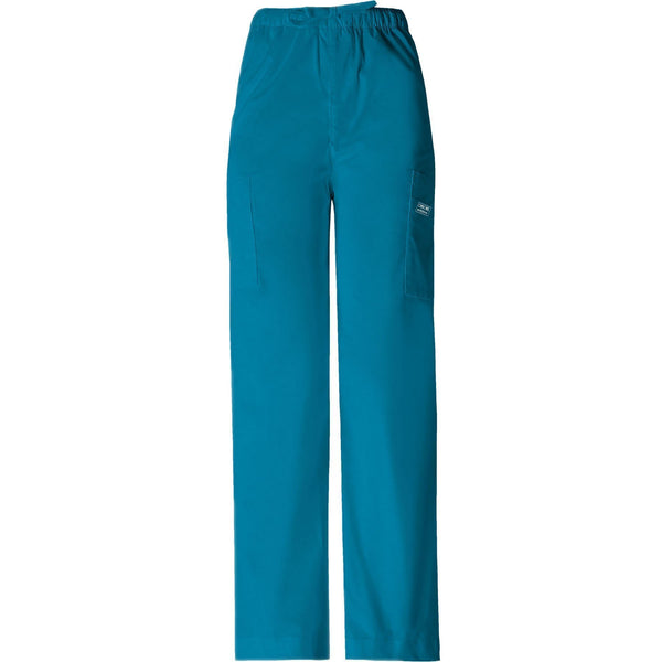 Cherokee Workwear Pant WW Core Stretch Men's Men's Drawstring Cargo Pant Caribbean Blue Pant