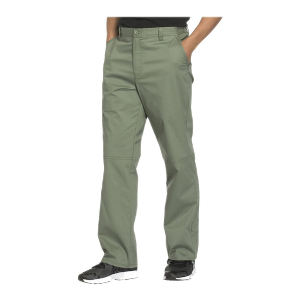 Cherokee Workwear Pant WW Core Stretch Men's Men's Fly Front Pant Olive Pant