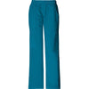 Cherokee Workwear Pant WW Core Stretch Mid Rise Pull-On Pant Cargo Pant Caribbean Blue Pant