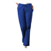 Cherokee Workwear Pant WW Natural Rise Flare Leg Drawstring Pant Galaxy Blue Pant