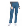 Cherokee Workwear Pant WW Professionals Mid Rise Straight Leg Pull-on Cargo Pant Caribbean Blue Pant