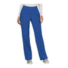 Cherokee Workwear Pant WW Revolution Mid Rise Straight Leg Pull-on Pant Royal Pant