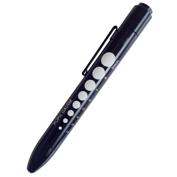 Prestige Medical Penlights Black Prestige Soft LED Pupil Gauge Penlight