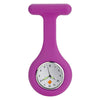 Medshop Fob Watches Mauve Silicone Nursing FOB Watch