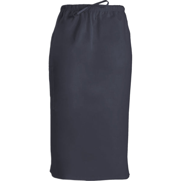  Cherokee Workwear Skirt WW 30" Drawstring Skirt Pewter Skirt