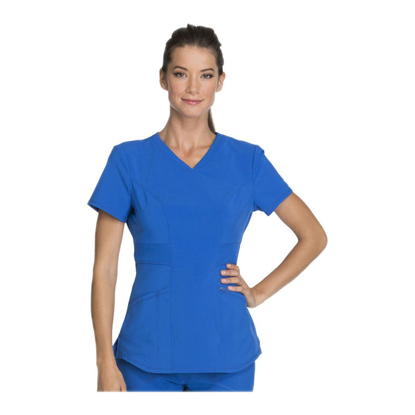 Cherokee Scrub Top Infinity V-Neck Top Royal Top