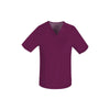 Cherokee Scrub Top Luxe for Men V-Neck Top Wine Top