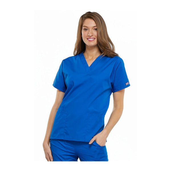 Cherokee Scrubs Workwear 4700 WW Top Traditional Classic Royal Top