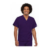 Cherokee Workwear Top WW Unisex Unisex V-Neck Tunic Eggplant Top