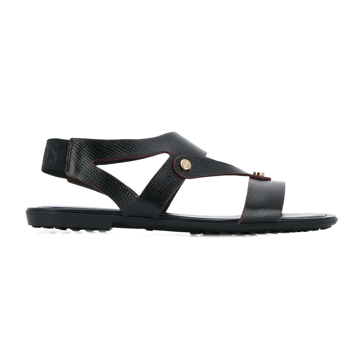 caged slip on sandals