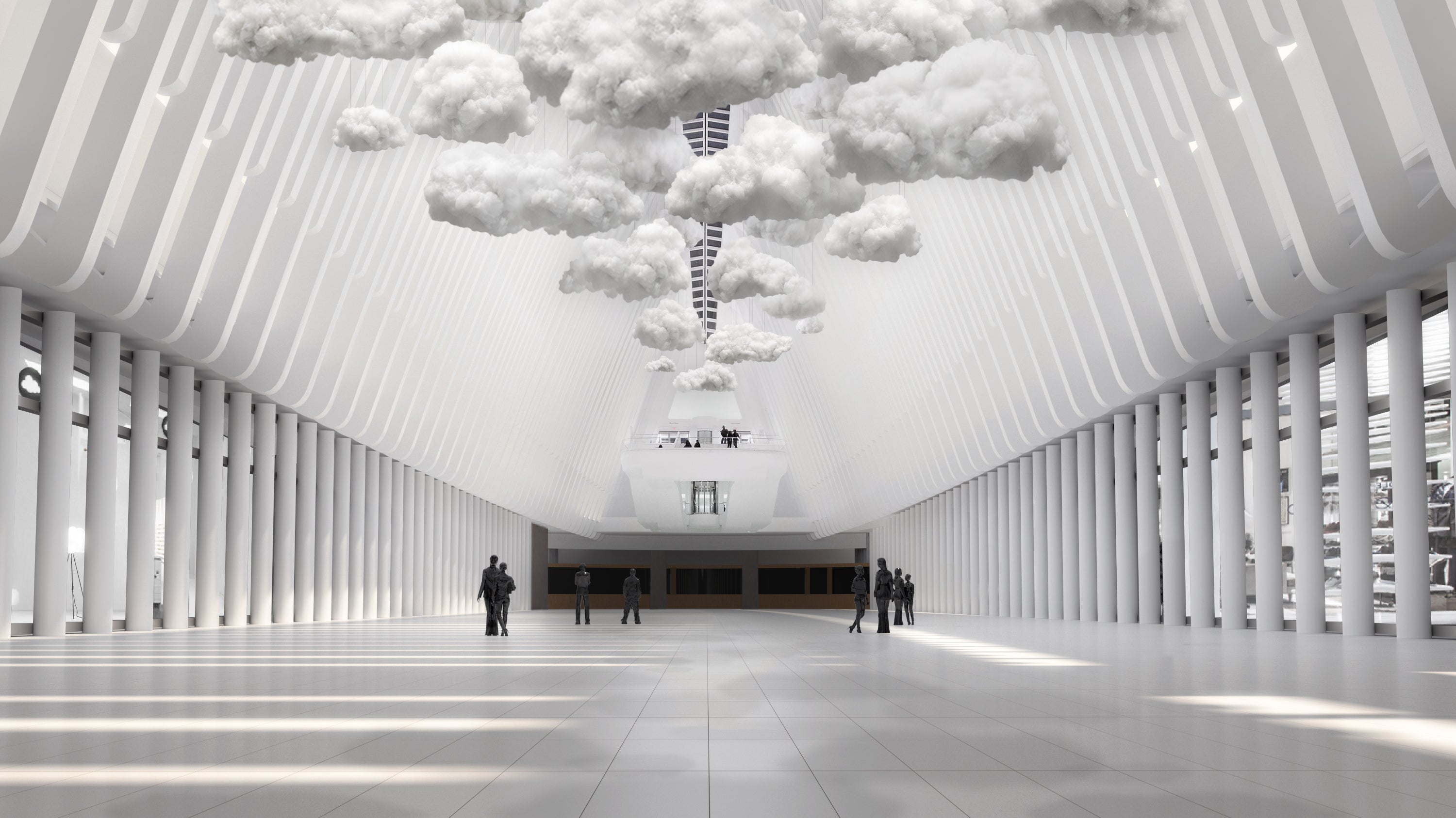 Be Level with Clouds at the Oculus – Clarkson Studio