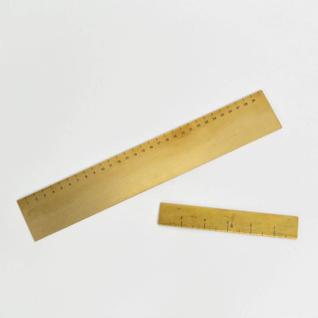 brass rulers