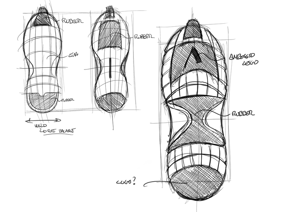 Sole Unit Drawing 1