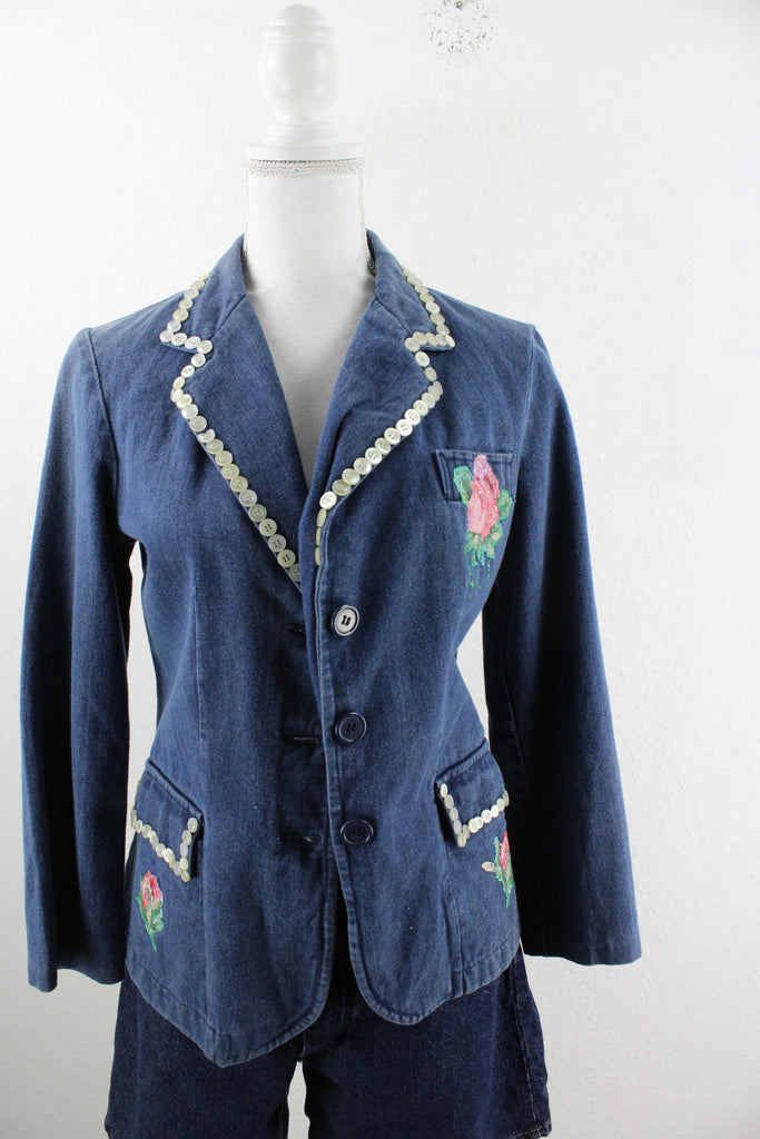 Vintage Jeans Blazer (M) - ramanujanitsez