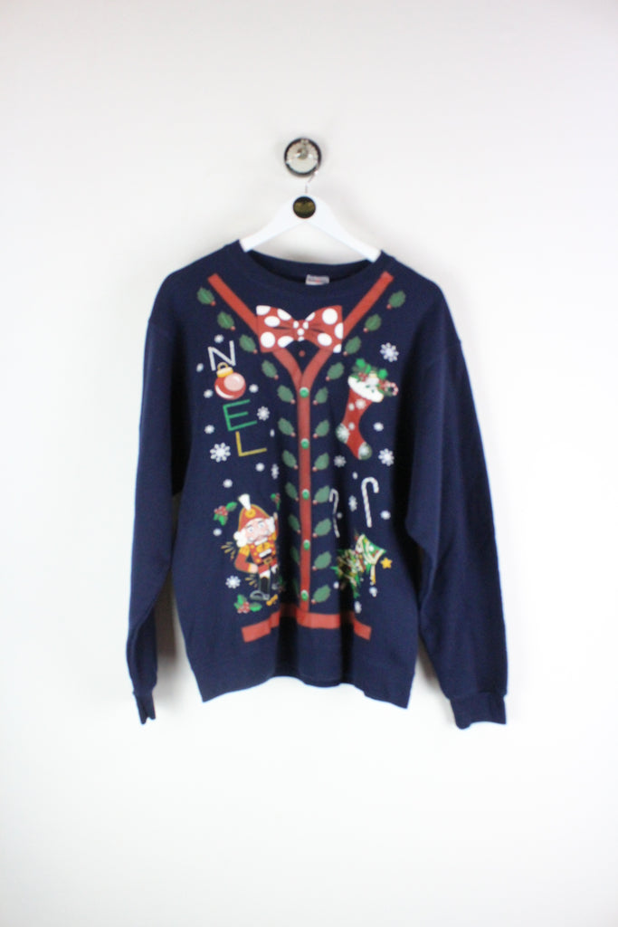 Vintage Noel Christmas Sweatshirt (M) - ramanujanitsez