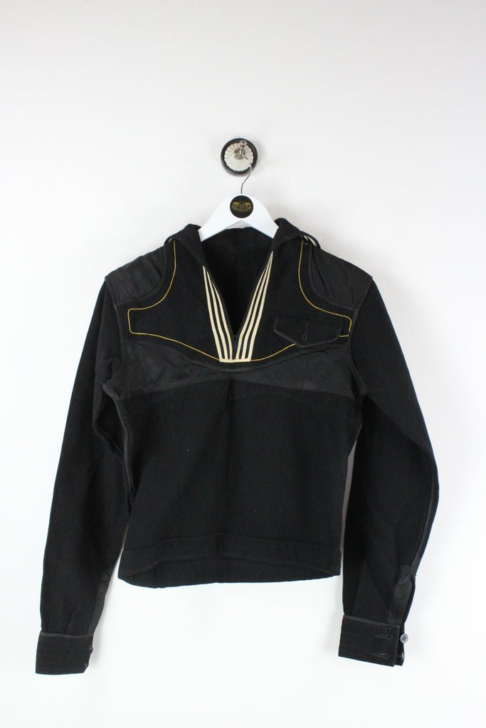 Vintage Black Sailor Top (XS) - ramanujanitsez