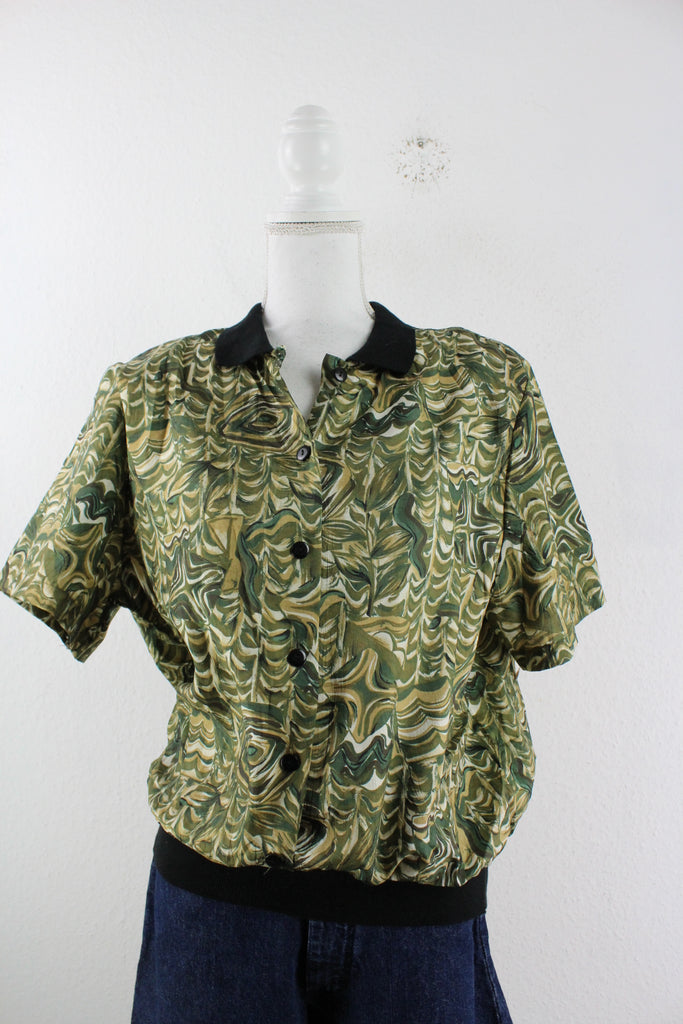 Vintage Lauren Lee Blouse (S) - ramanujanitsez