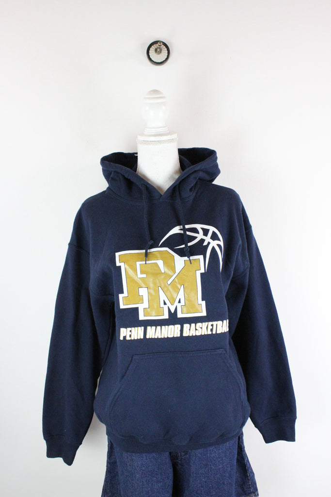 Vintage Penn Manor Basketball Hoodie (M) - ramanujanitsez