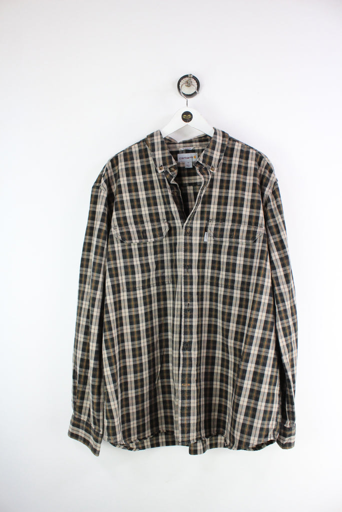 Vintage Carhartt Flannel Shirt (XL) - ramanujanitsez