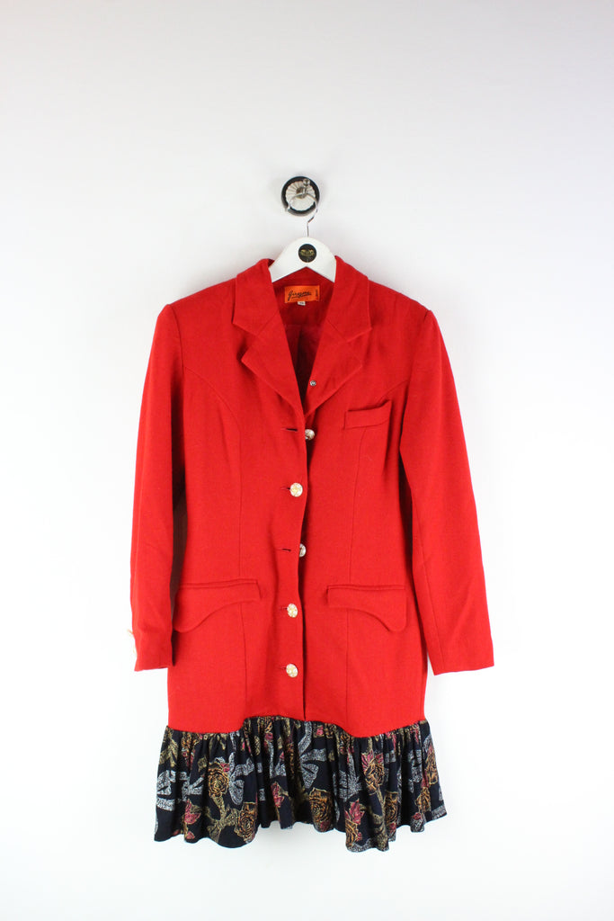 Vintage Red Blazer Dress (L) - ramanujanitsez