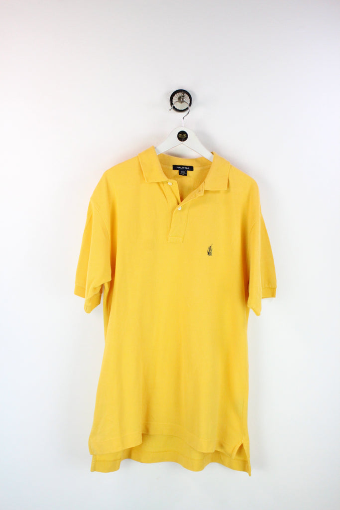 Vintage Yellow Nautica Polo Shirt (M) - ramanujanitsez